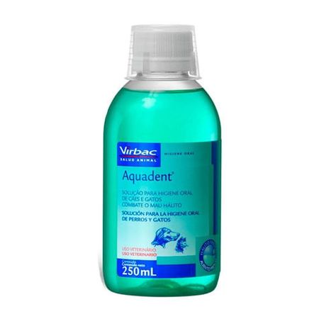 Aquadent Solução para Higiene Oral Virbac 250 mL