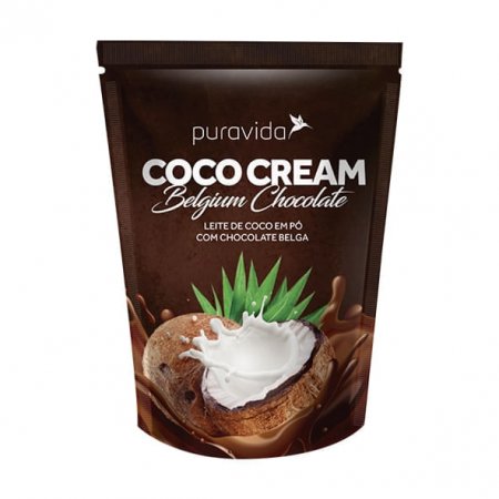 Coco Cream com Chocolate Belga 250g - Pura Vida