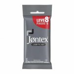 Preservativo Jontex Lubrificado Leve 8 Pague 6