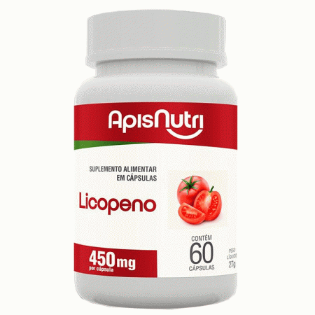 Licopeno de Tomate Apisnutri 60 cápsulas