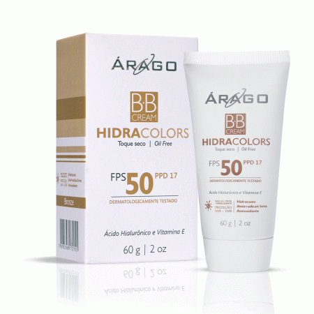 BB Cream HidraColors FPS 50 - Bronze 60g