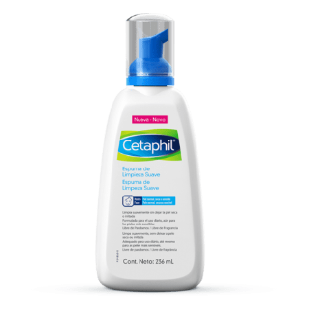 Cetaphil Espuma de Limpeza Suave Facial - 236ml