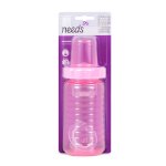 Mamadeira Needs Big Clean Rosa com 1 unidade capacidade 340ml