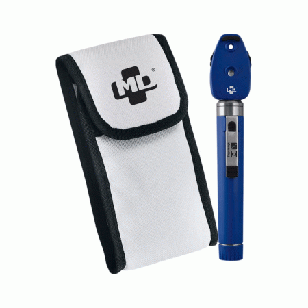 Oftalmoscópio MD Omni 3000 LED Azul com Estojo Macio