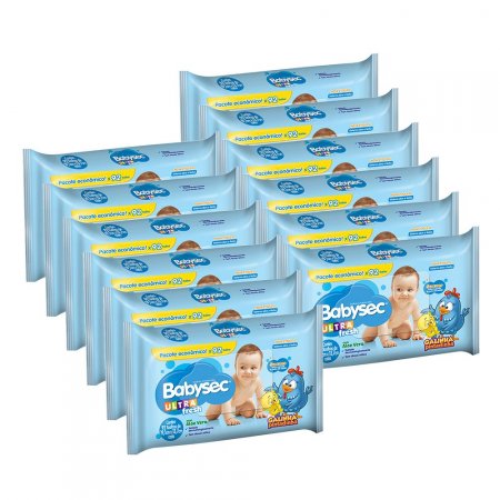 Lenço Umedecido Babysec 1.104 Unidades