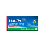 Claritin 10mg com 12 comprimidos