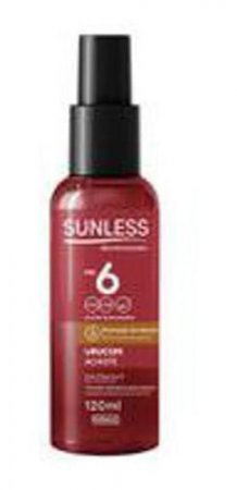 Óleo Bronzeador Fps 6 Sunless - Urucum 120 Ml