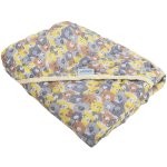 Toalha Soft com Capuz de Canto Ursos Amarelo - 80 cm x 80 cm