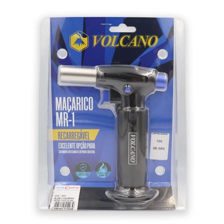 Mini Maçarico a Gás 12g Volcano - Orto Central