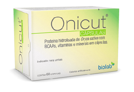 ONICUT 60 CÁPSULAS - Biolab para fortalecimento capilar e unhas