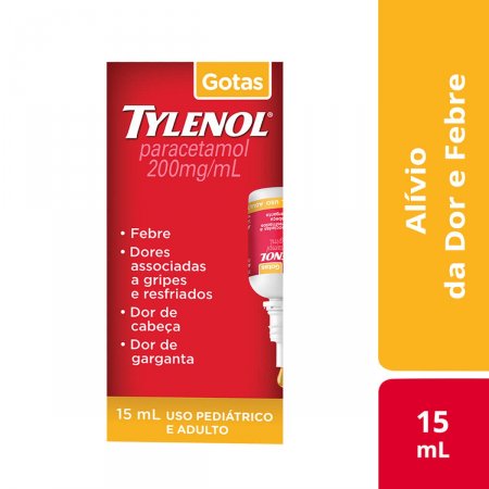 Tylenol 200mg/ml Gotas com 15ml