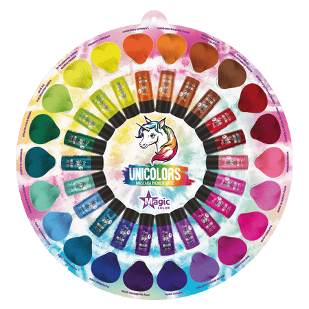 Cartela de Mechas Unicolors