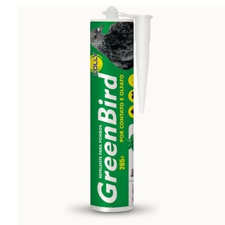 Repelente Afasta Pombos Morcego Greenbird Bisnaga 265g  Colly