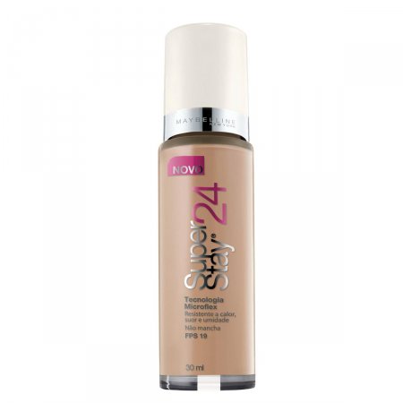 Base Líquida Maybelline SuperStay 24 horas Cor Nº100 Honey Beige Medium FPS 19 com 30ml