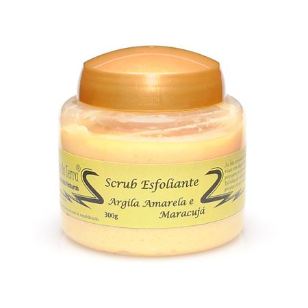 Scrub Esfoliante Argila Amarela e Maracujá Scrub Esfoliante Argila Amarela
