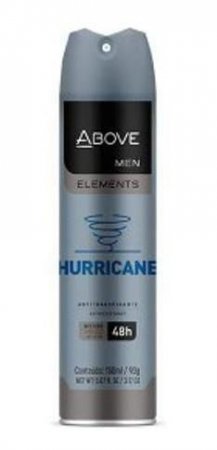 Desodorante Aerosol Above Masculino - 90 G - Hurricane