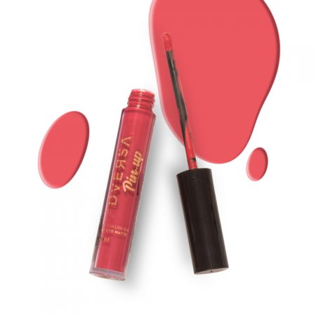 Batom Líquido Adversa Matte Vegano Coleção Pinup Cor Tarsila 4ml