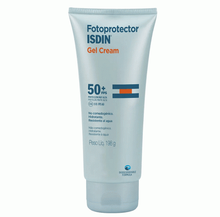 Protetor Solar Isdin Gel Creme FPS 50 198g