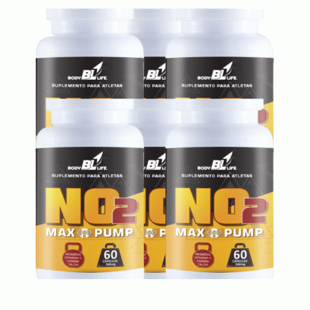 Bodylife 6 Un C/60 Caps 500mg Magnésio Vitamina C Cálcio - Linduras