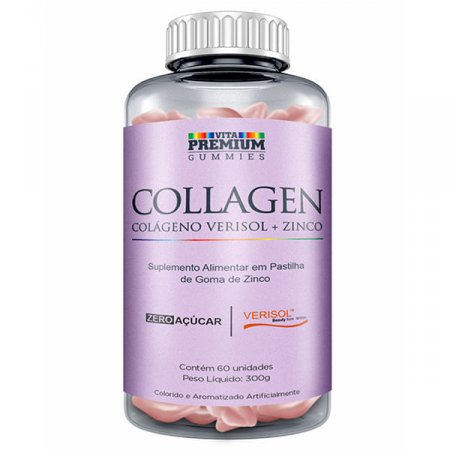 COLLAGEN (VERISOL) EM GOMAS C/ 60 UNIDADES - VITA PREMIUM