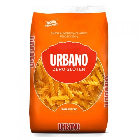 Macarrão de Arroz Parafuso sem Glúten Urbano com 500g
