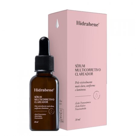 Serum Multicorretivo Clareador Facial 30ml Hidrabene