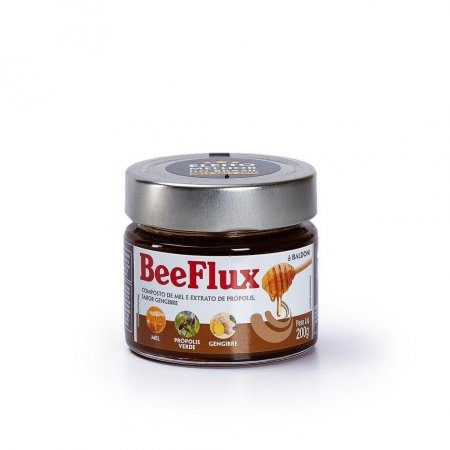 Beeflux Composto de Mel Própolis e Gengibre 200g Baldoni