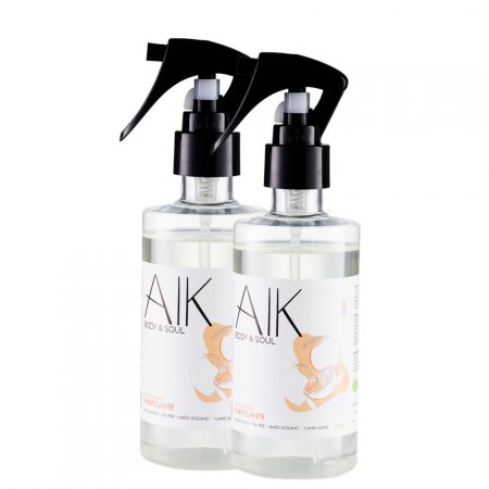 Kit 2 Aromatizadores Ambientes Aroma Laranja Tea-Tree 200ml
