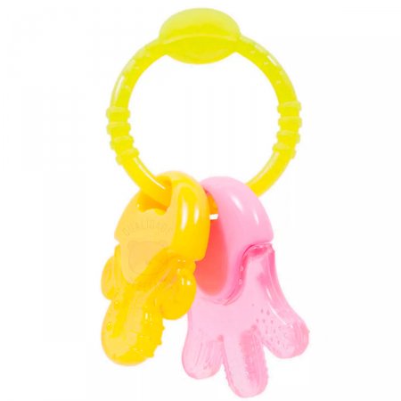 Mordedor Chaveirinho Rosa (3m+) - Buba
