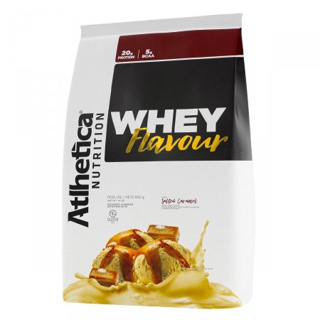 Whey Flavour Atletica Salted Caramel com 850g