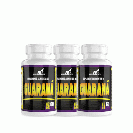 Guaraná Em Pó 60 Gr 3 Unidades - Linduras