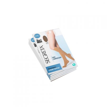 Meia 3/4 - Compressão Moderada- 23-32mmHg - Segreta Strong Support