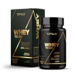 Suplemento Alimentar Topway Whey To Go com 60 Cápsulas