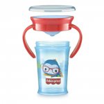Copo Treinamento 360° Alça First Moments Fisher Price Azul