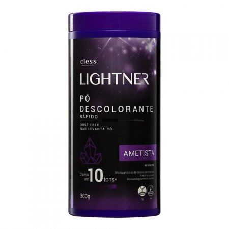 Pó Descolorante Ametista Cless Lightner 300g