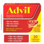 Advil 400mg com 20 Cápsulas