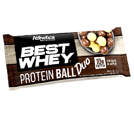 Best Whey Protein Ball Chocolate Branco e Ao Leite