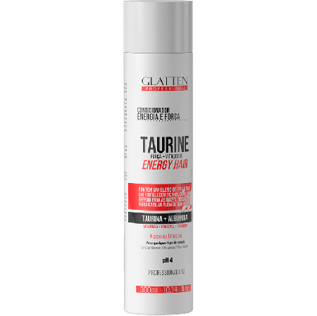 Glatten Professional Taurine - Condicionador Força e Vitalidade 300ml
