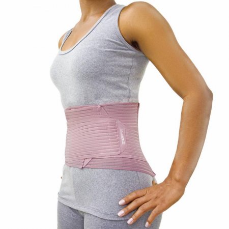 Cinta Modeladora Postural Fit Savalpé Rosa Estreita Ref 166