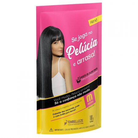 Henê Pelúcia Médio Pouch Embelleze 180g