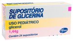 Supositório de Glicerina Infantil Pfizer com 24 unidades