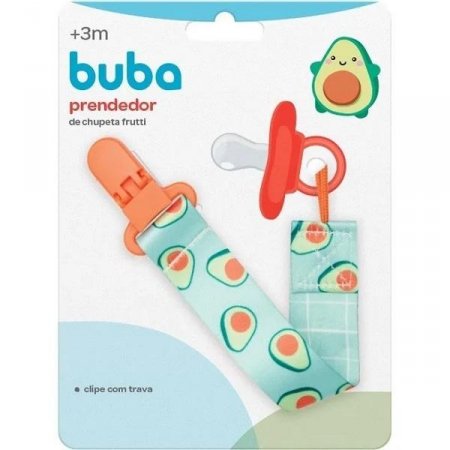 Prendedor de Chupeta Frutti Avocado Buba