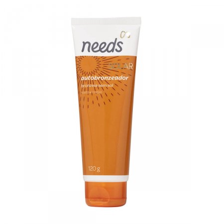 Creme Autobronzeador Needs Solar Rosto e Corpo com 120g
