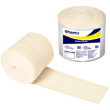 Malha Tubular de Algodão PolarFix - 6cm x 15m
