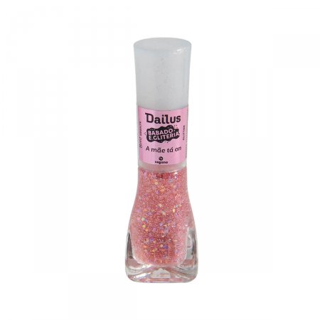 Esmalte Dailus Babado e Gliteria A Mãe Tá On com 8ml