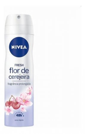 Nivea Desodorante Aerosol Fresh Flor Cerejeira 150ml