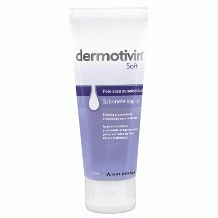 Galderma Dermotivin Soft Sabonete Liquido 70ml