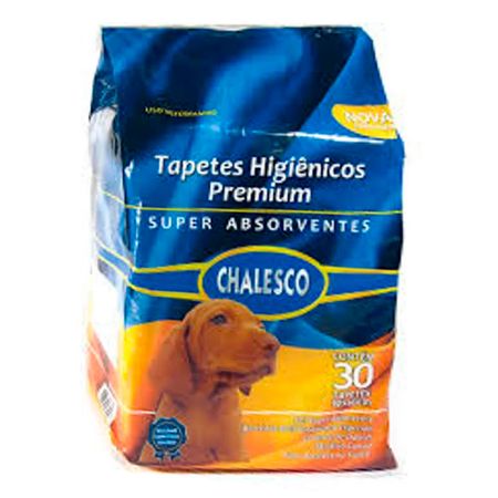 Tapete Higiênico CHALESCO Pacote com 30 unid. com 90X60cm