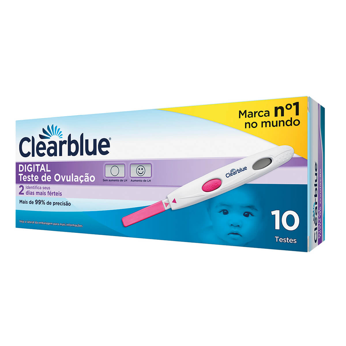 Teste de Ovulação Digital Clearblue 10 Unidades