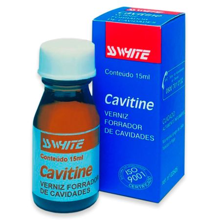 Verniz Forrador Cavitine com 15ml - Ss White